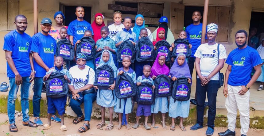 TASLAF EduReach 2025 impacts over 200 Students in Oyo-Alaafin Rural Schools